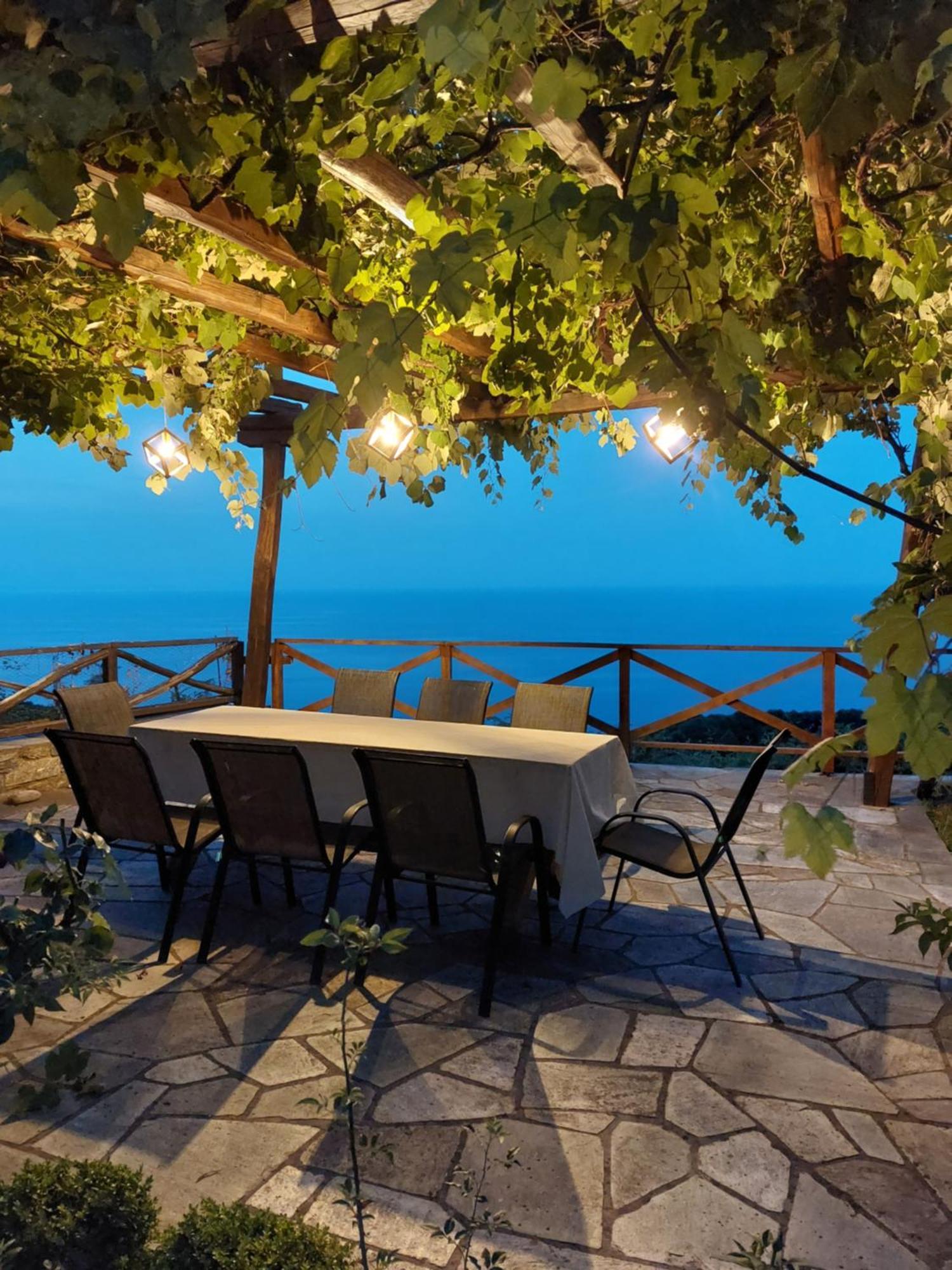 Θαλλώ Luxurious Villa Cangaráda Kültér fotó